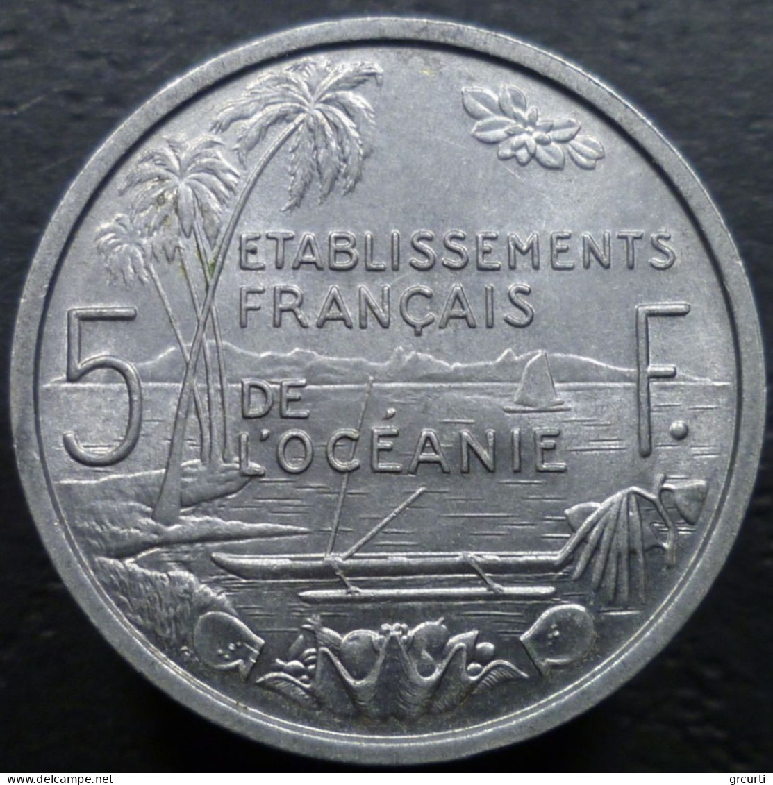 Oceania Francese - 5 Francs 1952 - KM# 4 - Autres – Océanie