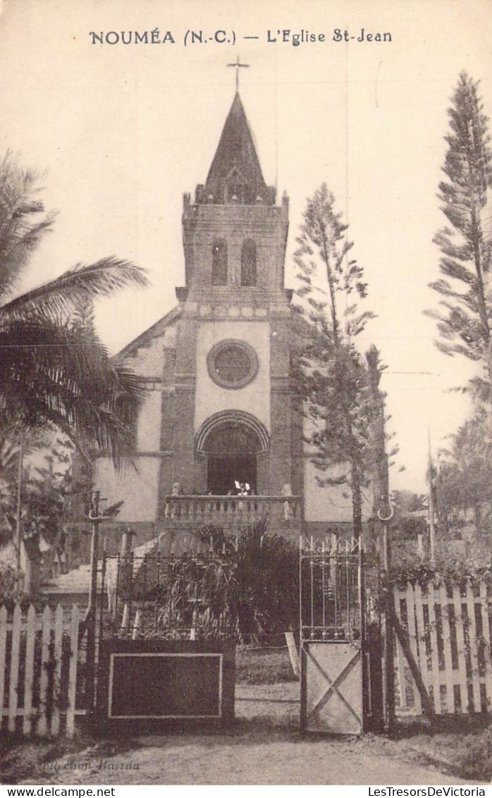 FRANCE - Nouvelle Calédonie - Nouméa - L'Eglise St-Jean - Carte Postale Ancienne - Nouvelle Calédonie