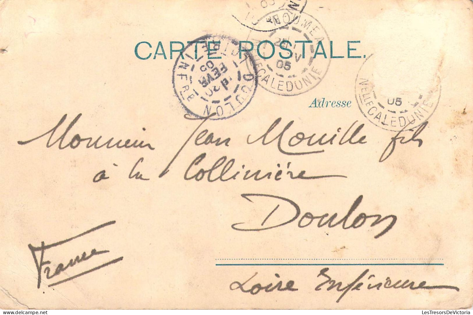 FRANCE - Nouvelle Calédonie - Canaque à La Peau De Tigre - Carte Postale Ancienne - Nouvelle Calédonie