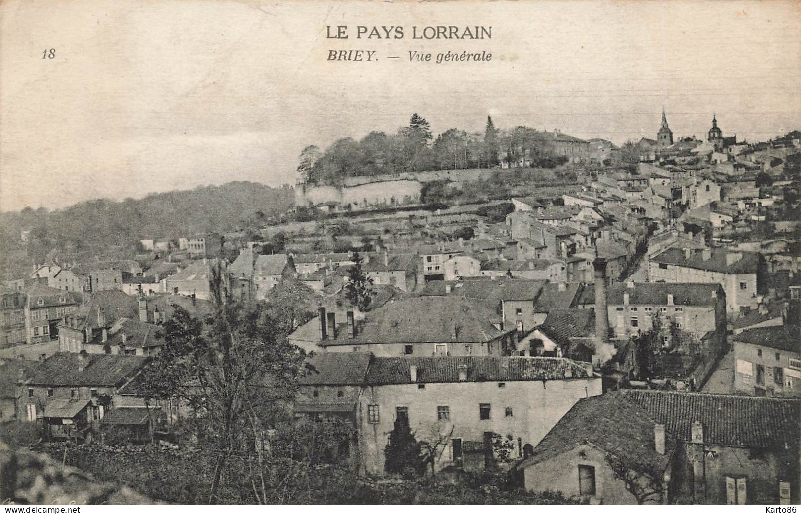 Briey * Vue Générale Sur Le Village * La Pays Lorrain - Briey