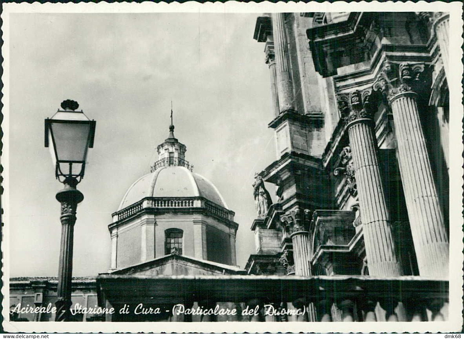 ACIREALE ( CATANIA ) PARTICOLARE DEL DUOMO - EDIZ. ALTEROCCA - SPEDITA 1955 (15627) - Acireale