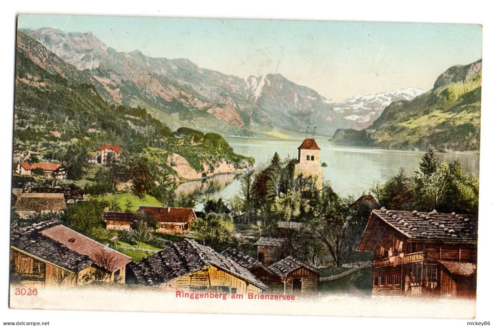Suisse -- BE--RINGGENBERG  Am  Brienzersee  ....colorisée....... - Brienz