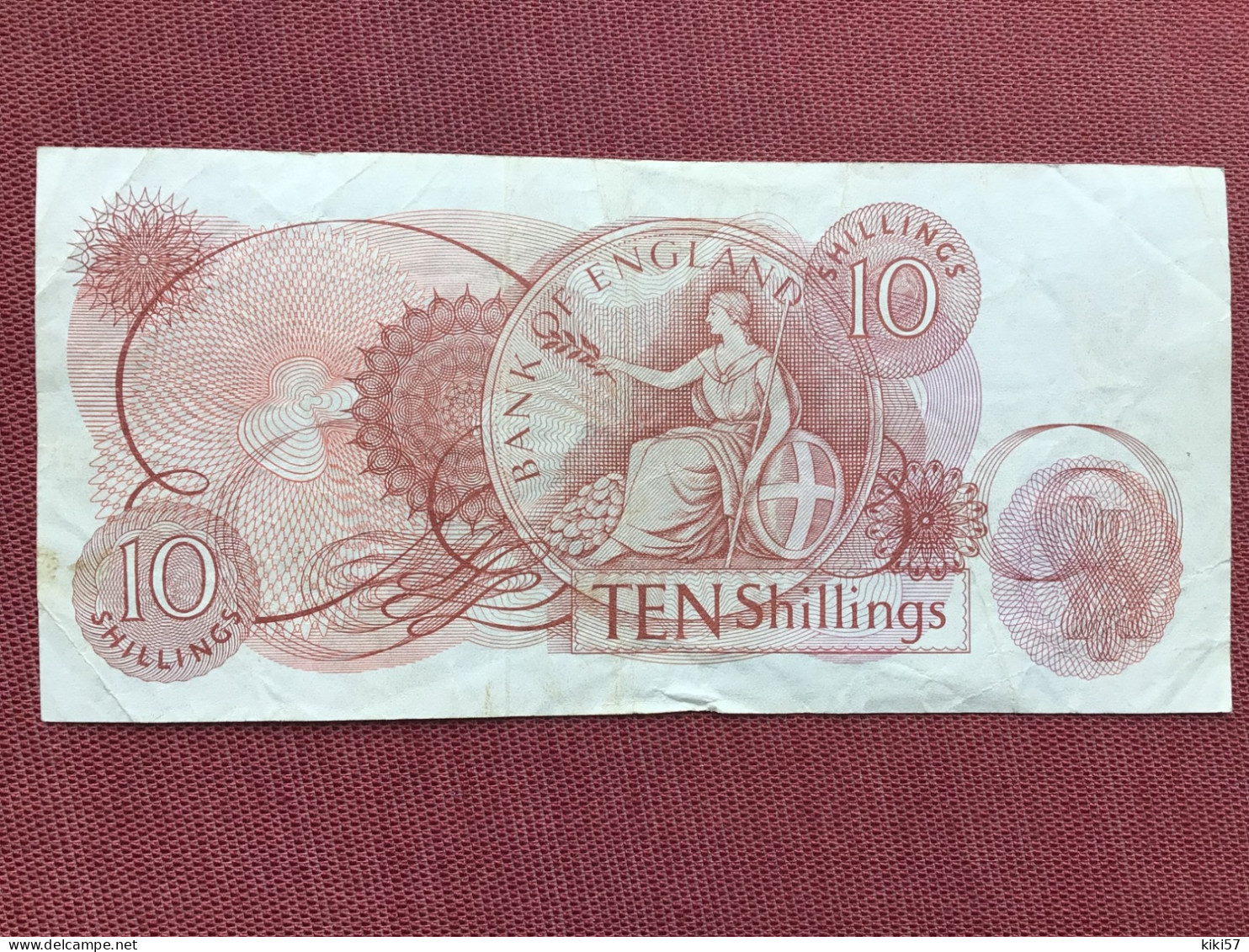 ROYAUME UNI Billet De 10 Schilling - 10 Shillings