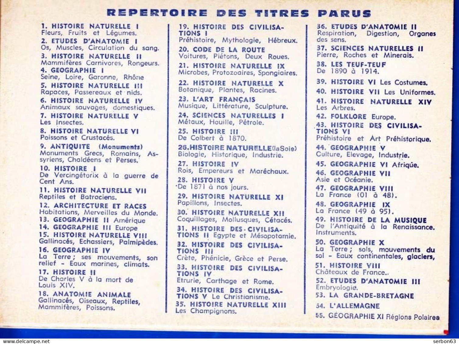 VOLUMÉTRIX LIVRET ÉDUCATIF NEUF N° 26 HISTOIRE NATURELLE BIOLOGIE DU VER A SOIE HISTORIQUE INDUSTRIE - SITE Serbon63 - Schede Didattiche