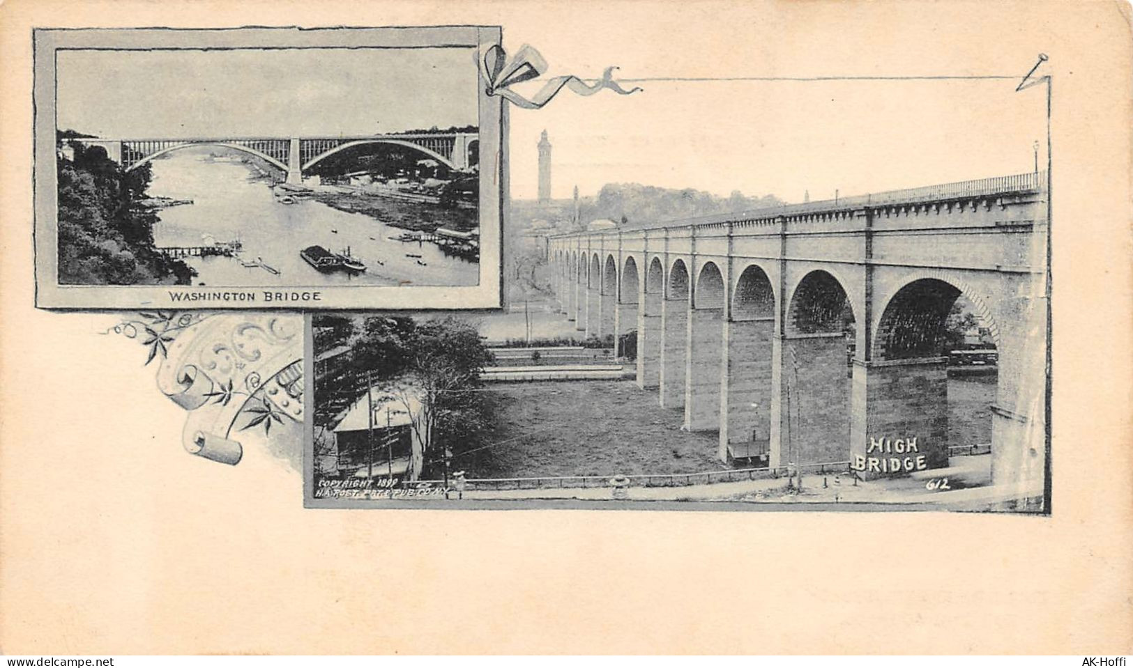 New York City USA, High Bridge, WASHINGTON BRIDGE (1556) - Ponts & Tunnels