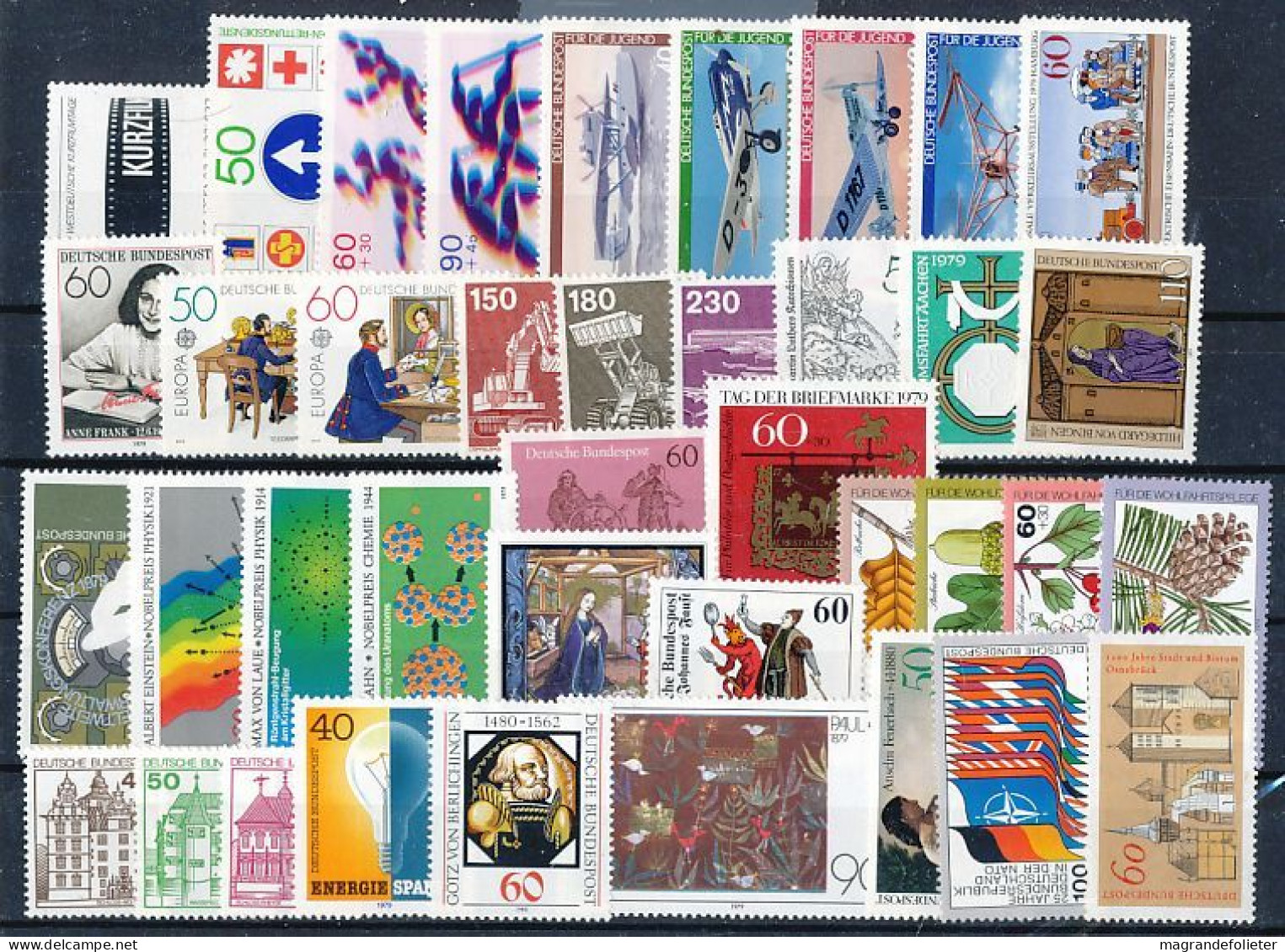 TIMBRE STAMP ZEGEL ALLEMAGNE BUNDESPOST BEAU LOT ENTRE 209 ET 884 TOUS  XX - Sammlungen