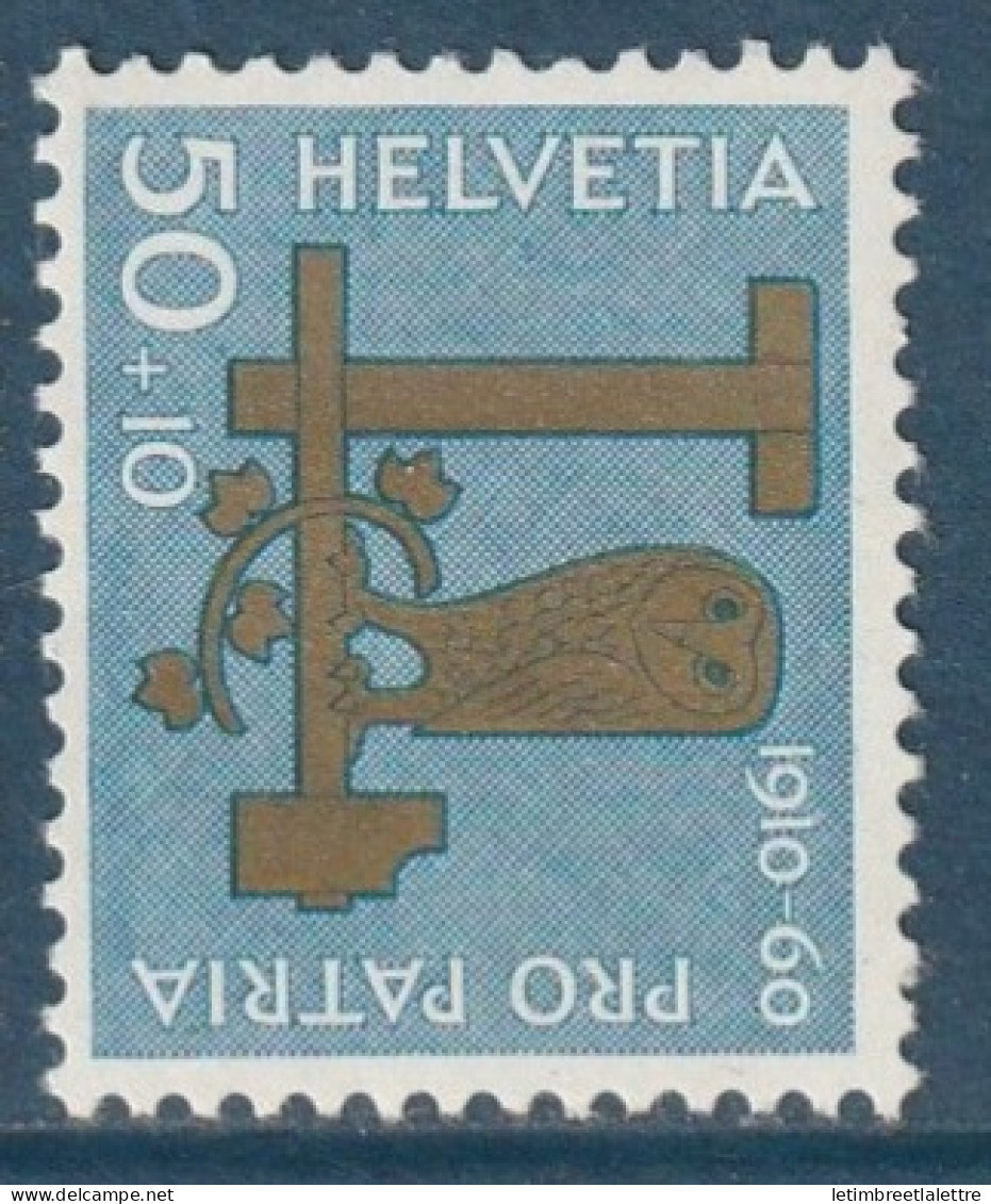 Suisse - YT N° 665 ** - Neuf Sans Charnière - 1960 - Unused Stamps