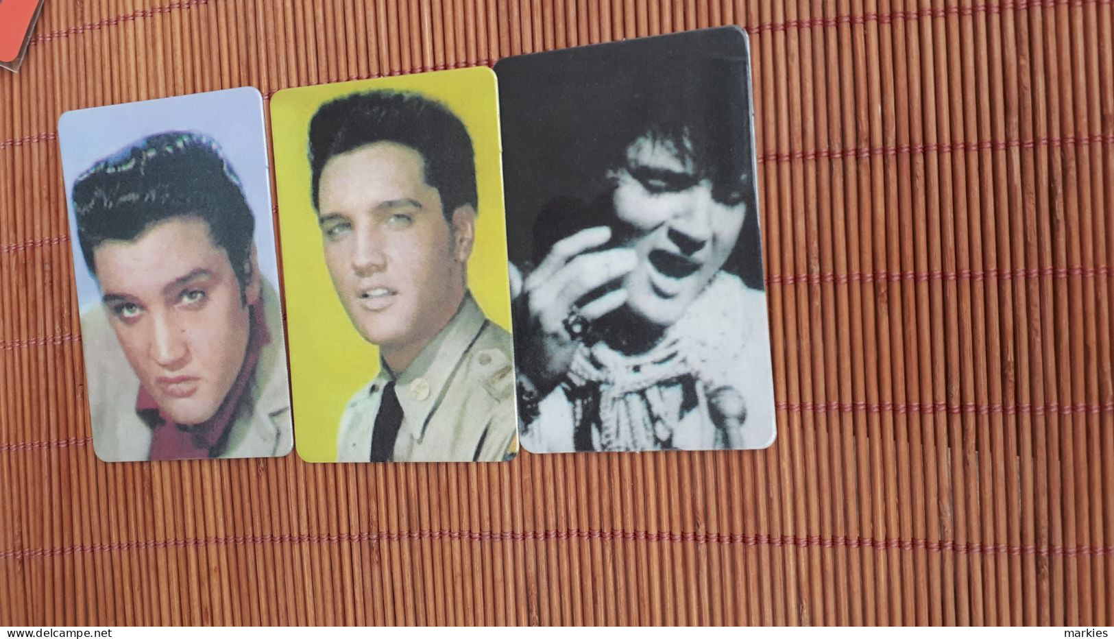 Elvis Presley 3 Phonecards (Mint,New) 2 Scans Rare - Personnages