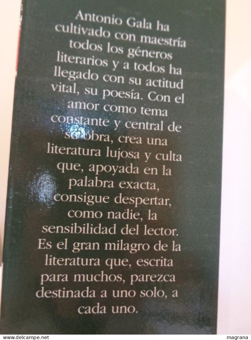 El Águila Bicéfala. Textos De Amor. Antonio Gala. Edición De Carmen Díaz Castañon. 12 Edición. Espasa Calpe. 1993. 316 P - Classical