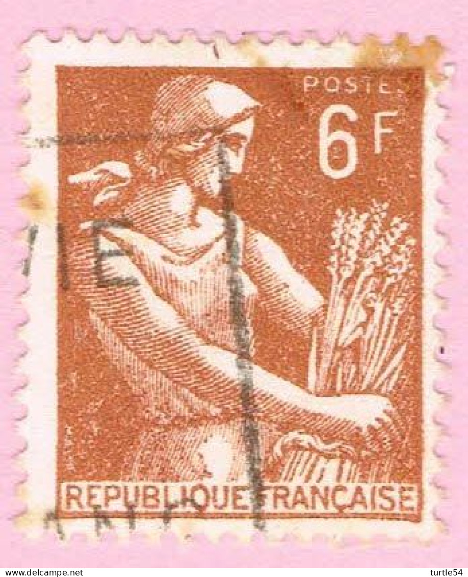 France, N° 1115 Obl. - Type Moissonneuse - 1957-1959 Oogst