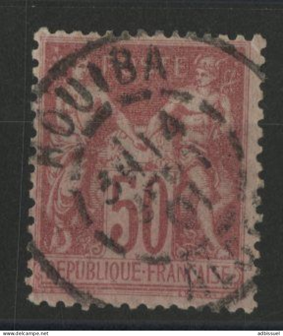 Bureau Français à ROUIBA Algérie C.à D. Sur N° 104 (type I) Bon Timbre Cote 45 € Détaché. Plus Rare Avec Ce Cachet. TB - Gebruikt