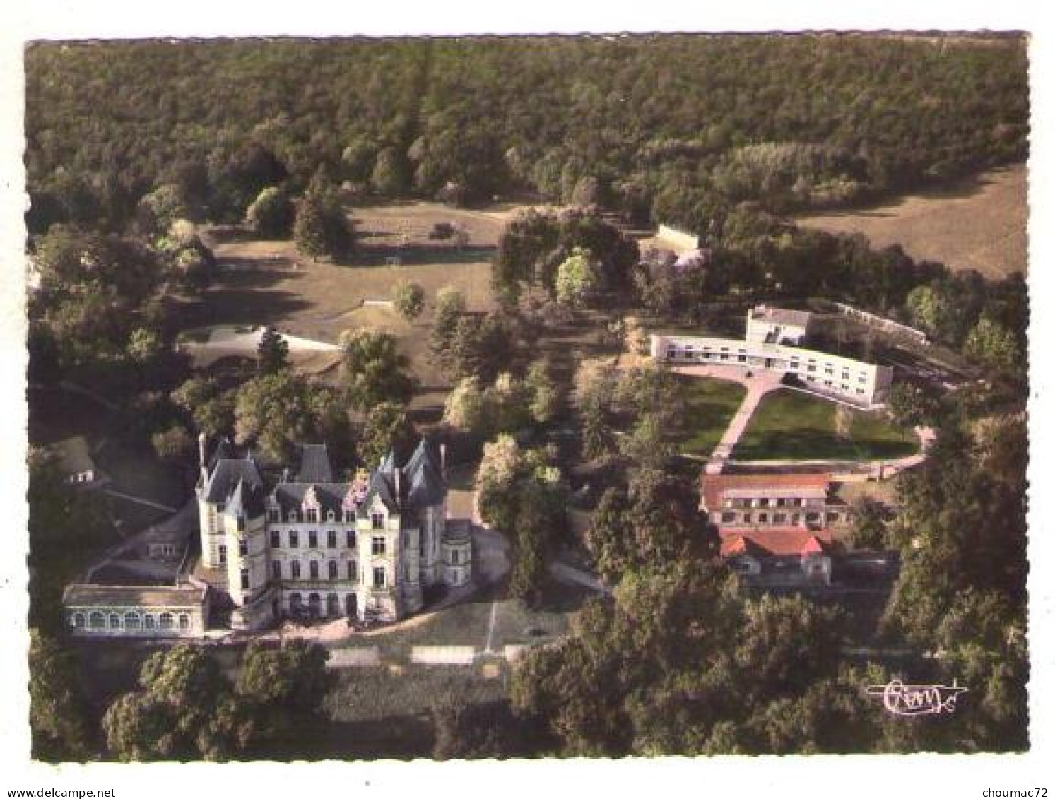GF (86) 369, Vouneuil Sous Biard, Combier 159 15 A, Vue Générale Du Château De Boivre, Vue Aérienne - Vouneuil Sous Biard