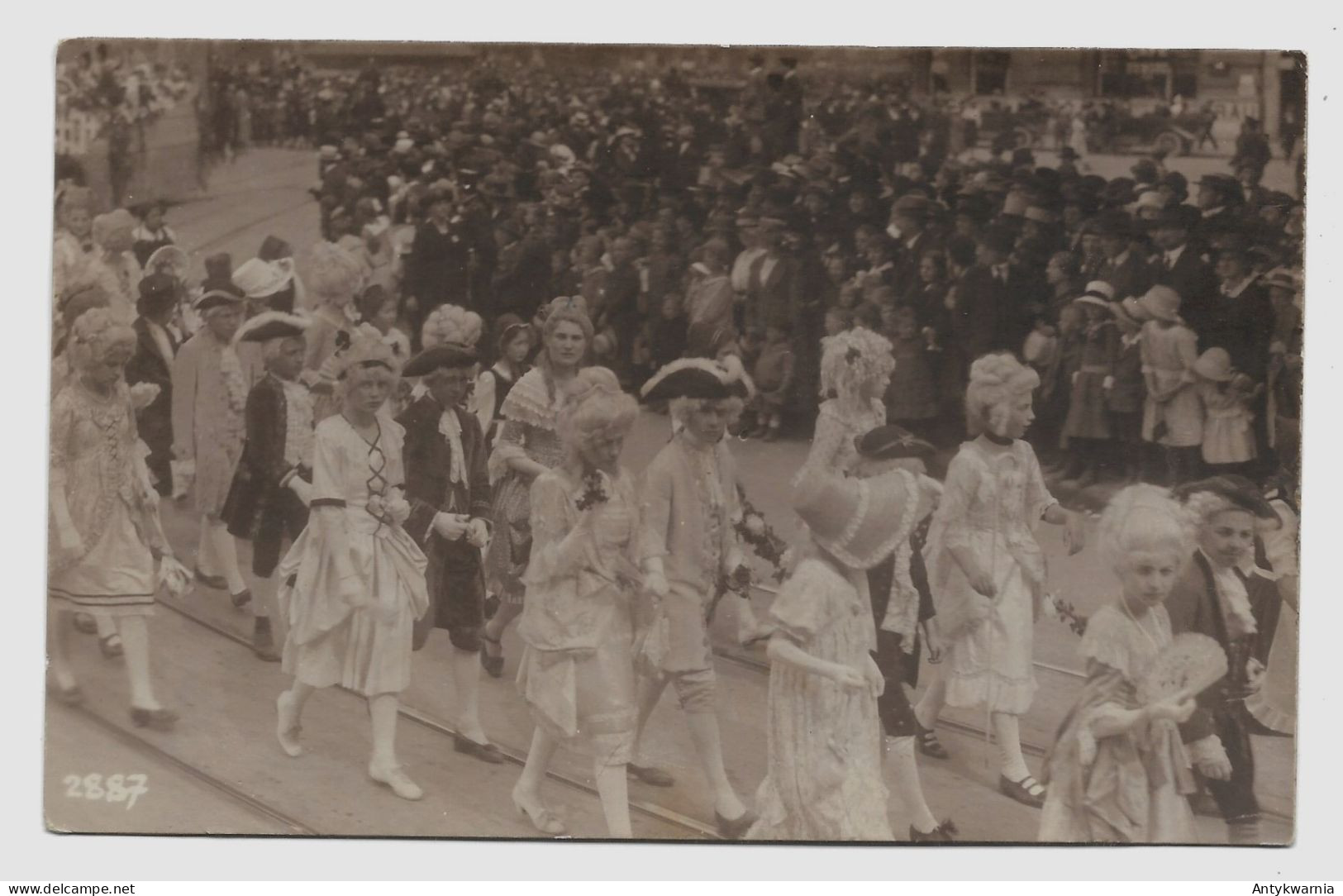 Zollikon , Fest ,  Fête, Festumzug , Parade, Défilé ,  Gelaufen 1920y. Original Foto , Photo Originale       G812 - Laufen-Uhwiesen 