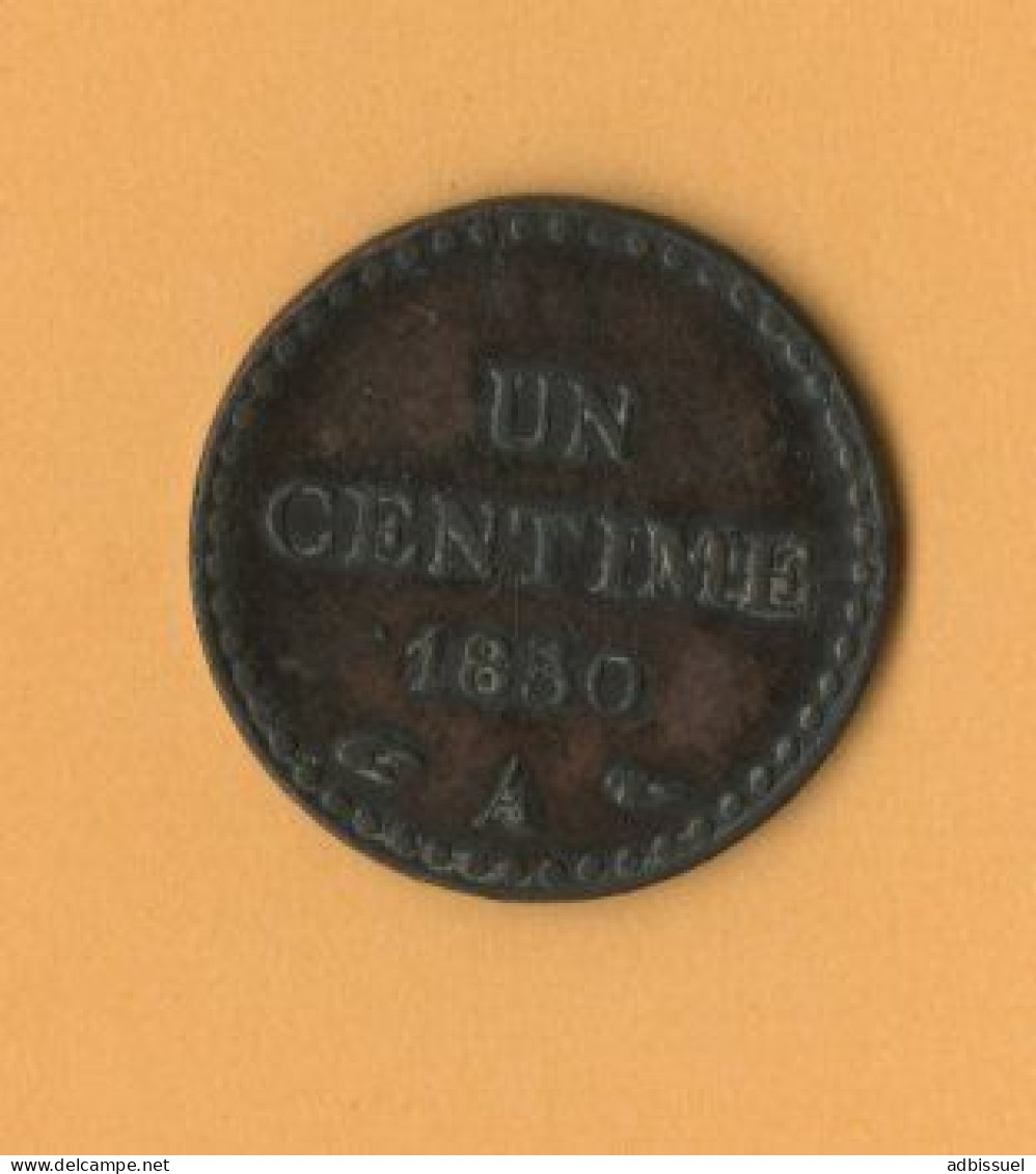 1 Centime DUPRE 1850 A. - 1 Centime