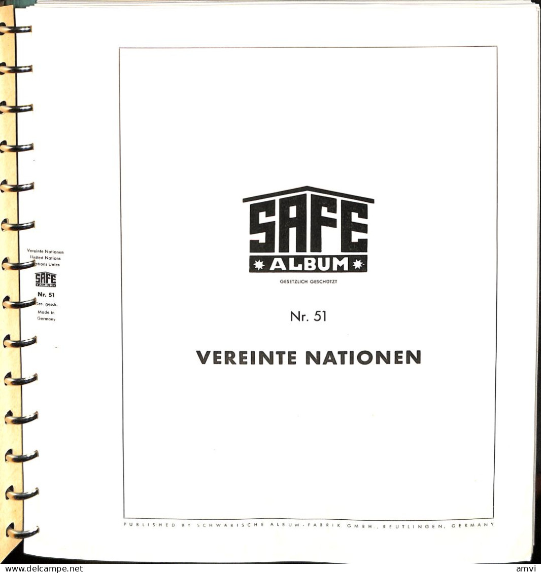 23-0348 Collection Des NATIONS UNIES En SAFE De 1951 à 1983 . A Saisir !!! - Collezioni (in Album)