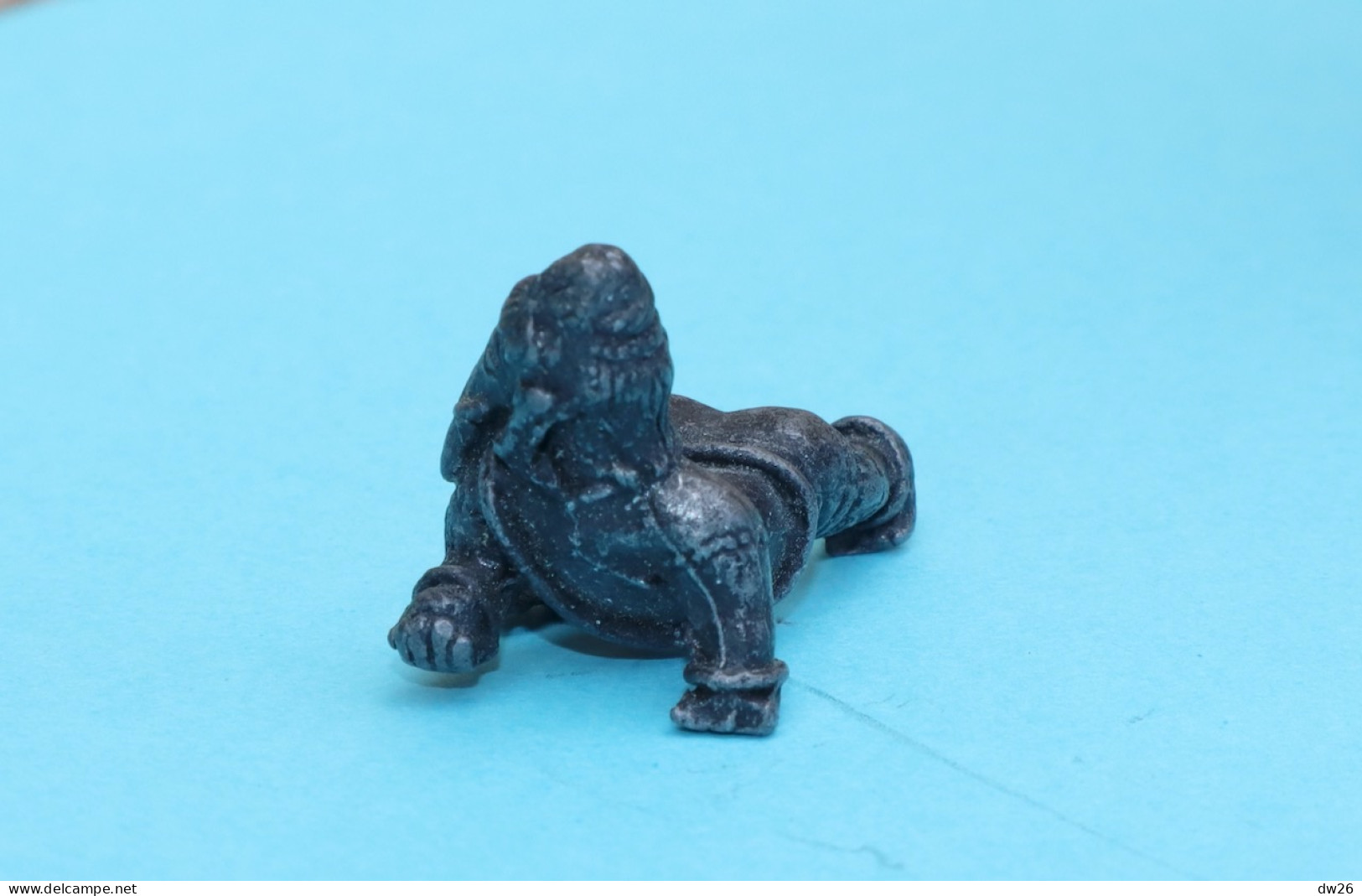 Figurine D'éléphant Humanisé En Plomb (Bébé Ganesh Hindou) Probable Origine Indienne - Autres & Non Classés