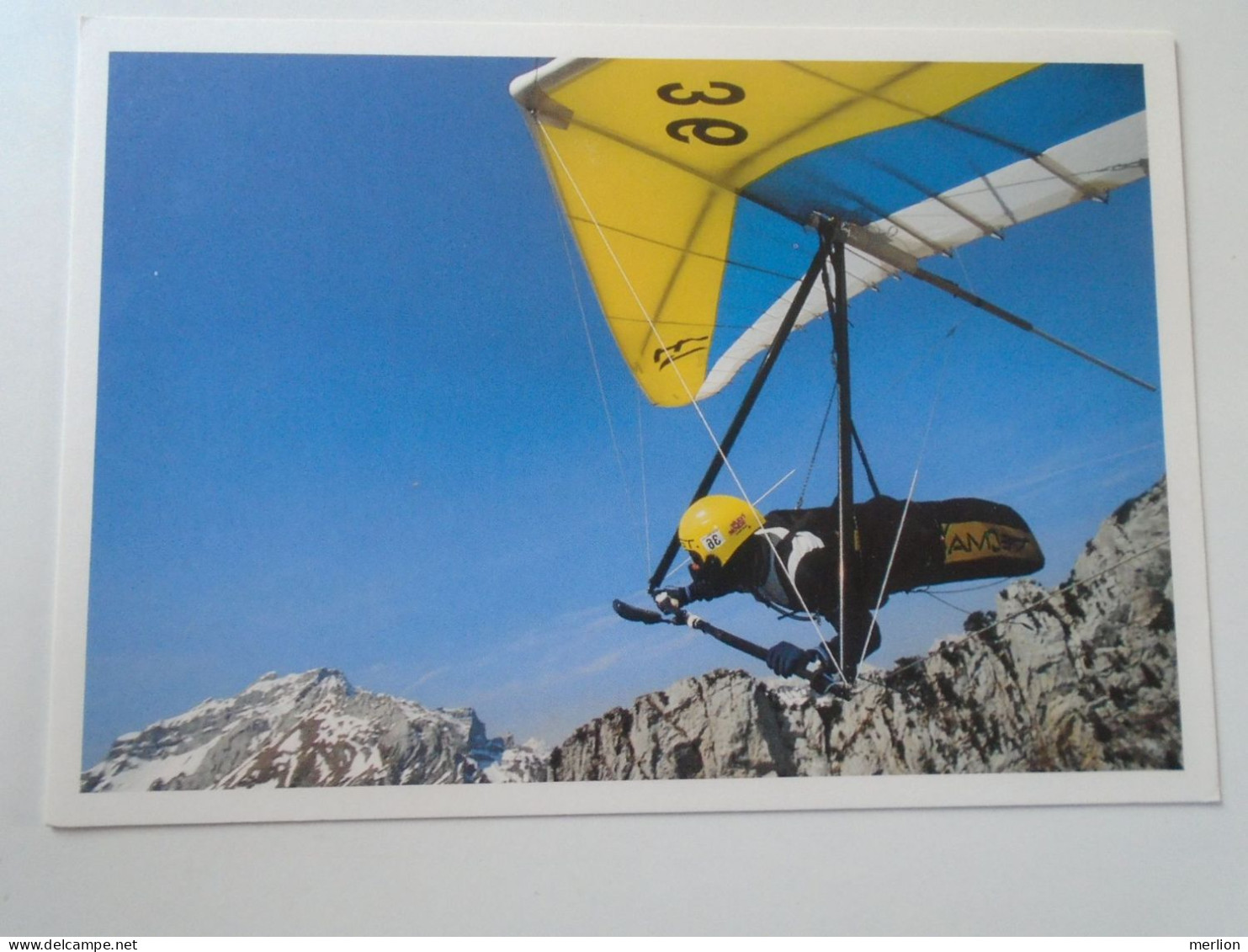 D195192 CPM  -  Drachenflieger Deltaplane Hang Glider  1996  TECMA Gliders - Fallschirmspringen