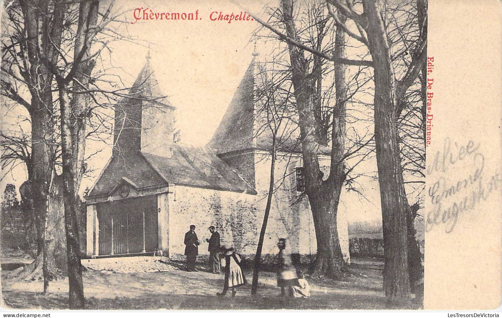 BELGIQUE - CHEVREMONT - Chapelle - Edit De Bras Drianne - Carte Postale Ancienne - Sonstige & Ohne Zuordnung