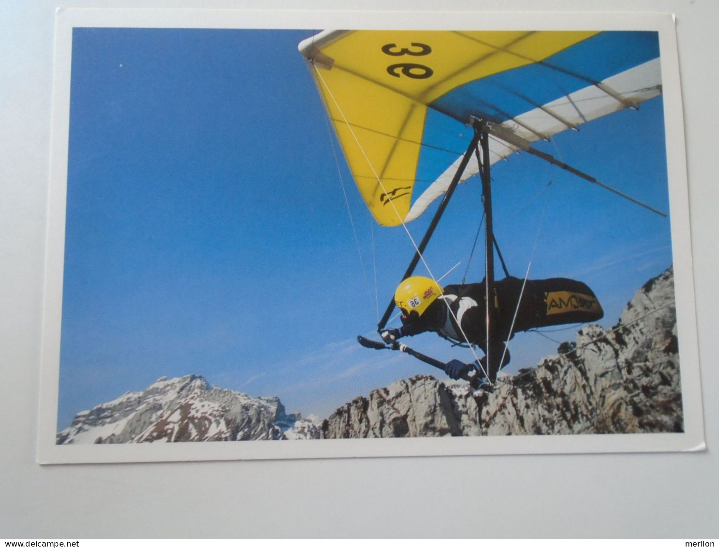 D195195 CPM  -  Drachenflieger Deltaplane Hang Glider  1996  TECMA Gliders - Fallschirmspringen