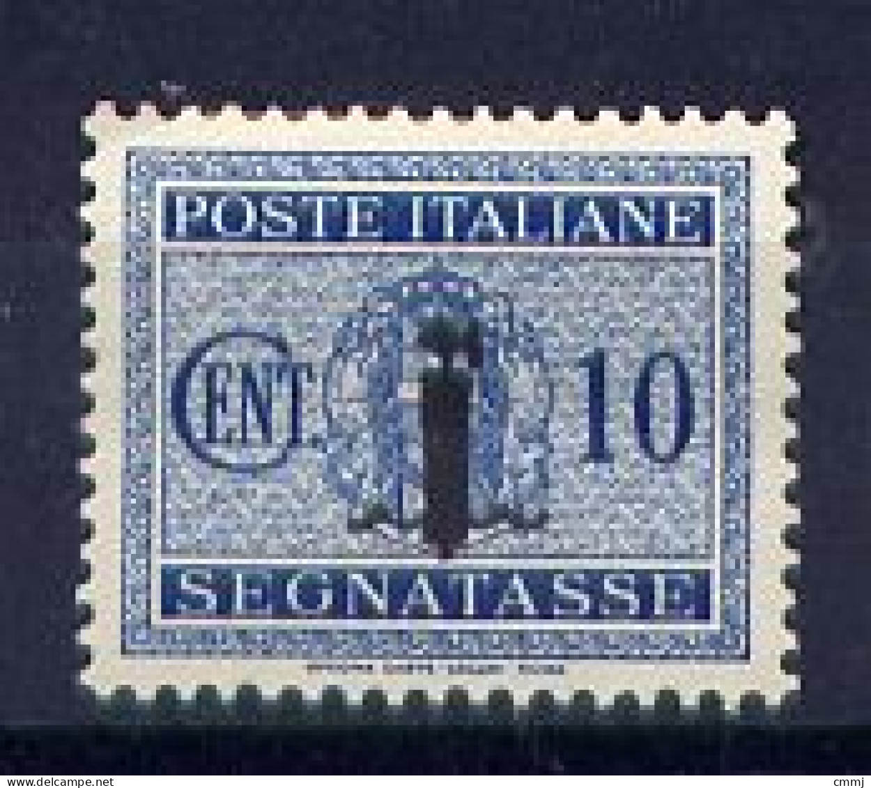 1884 - Rep. SOCIALE  - Catg. Unif. Segnatasse 61 - NH - (BA - IBE6686) - Strafport