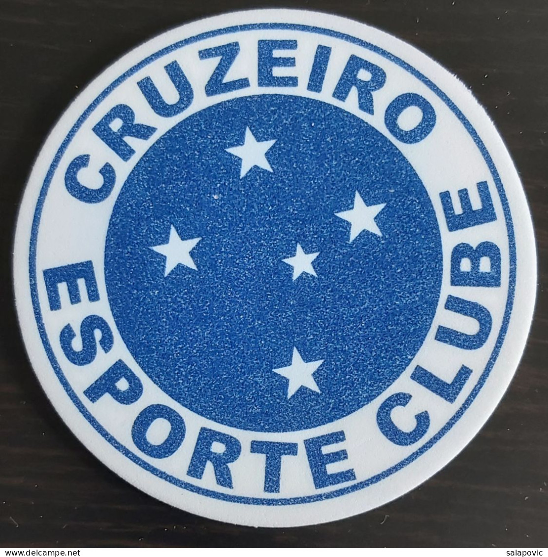 Cruzeiro Esporte Clube Brasil Soccer Football  club Soccer Fussball Calcio Futbol Futebol 7 Pieces Coaster - Bekleidung, Souvenirs Und Sonstige