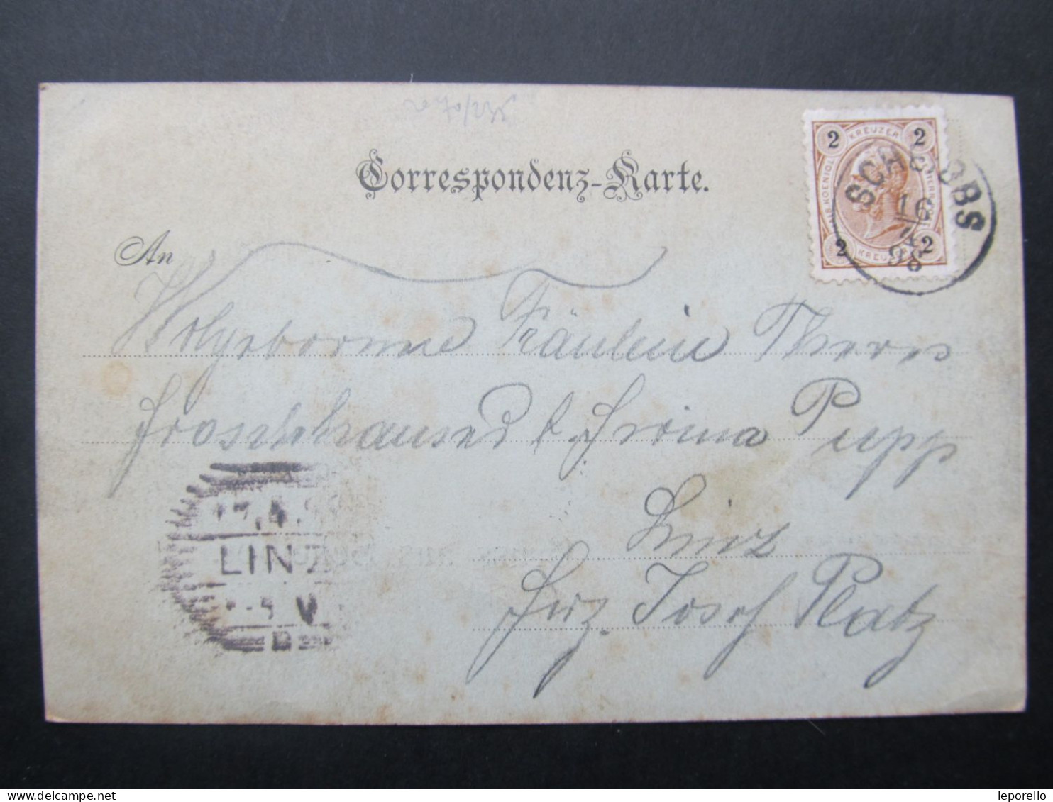 AK SCHEIBBS 1898 Gruss Aus // D*55838 - Scheibbs