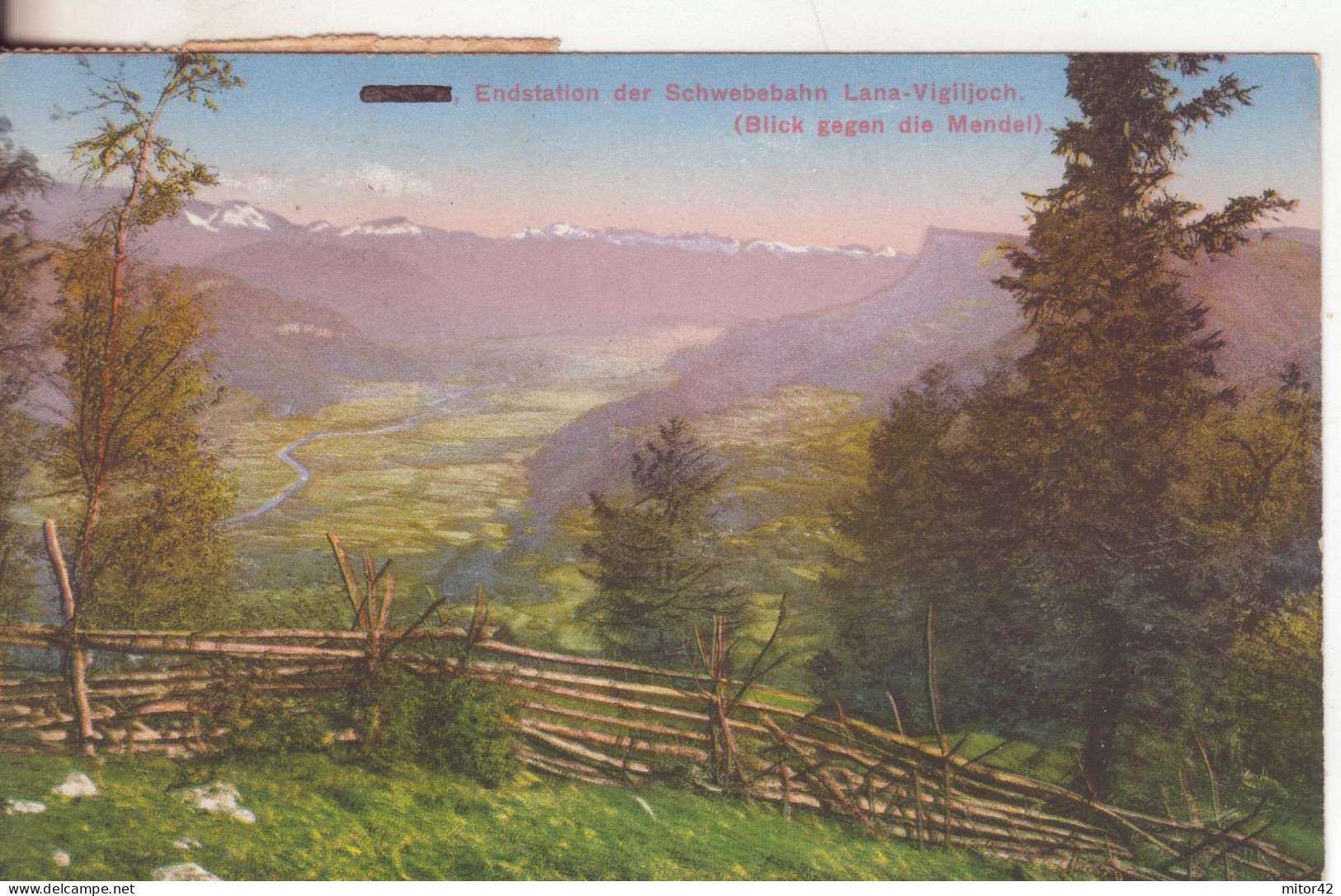 52-Trentino A.A.-Merano-Ambulante 74-6 X Vienna-Austria-1923-Storia Postale Bolli Ambulanti - Merano