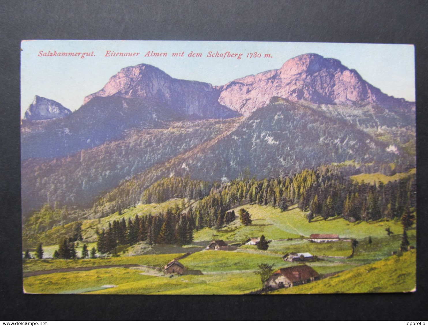 AK Eisenaueralm B. St. Gilgen Ca. 1915  // D*55855 - St. Gilgen