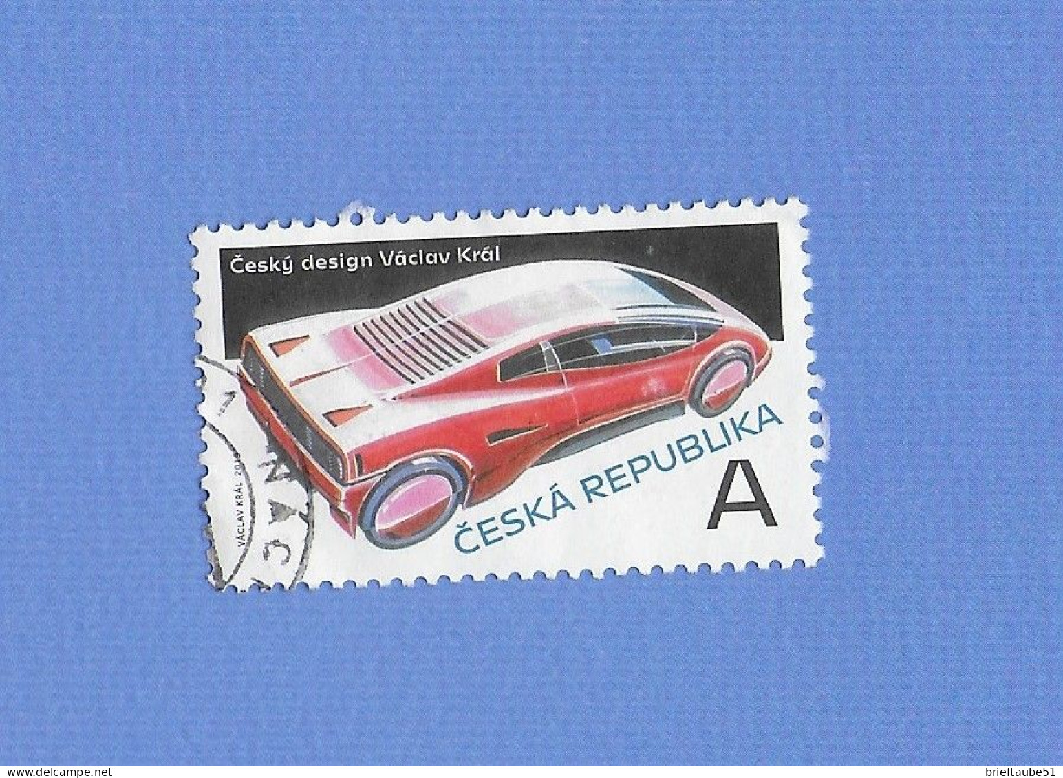 CZECH REPUBLIC 2019  Gestempelt°Used  MiNr. 1043 CESKY DESIGN CAR = MTX Tatra V8 - Gebraucht