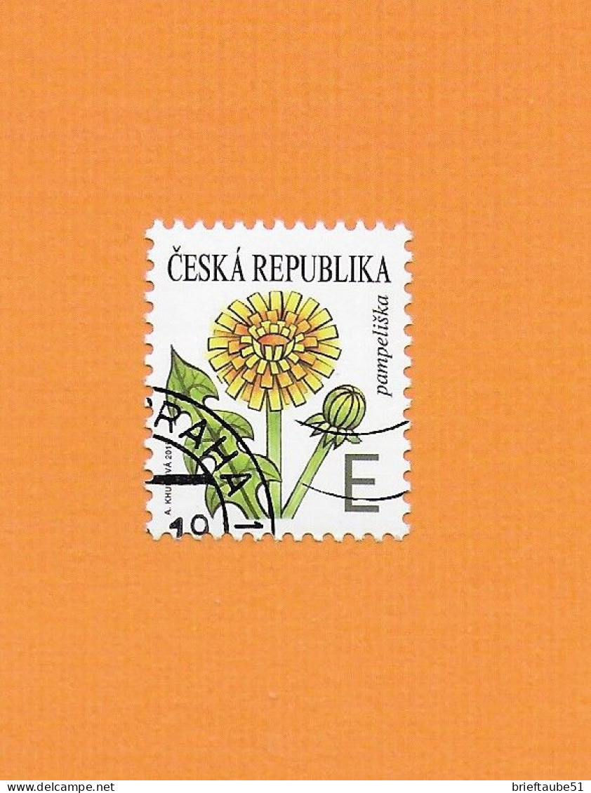 CZECH REPUBLIC 2019  Gestempelt°Used  MiNr. 1030  Flora - Flowers = Löwenzahn - Used Stamps