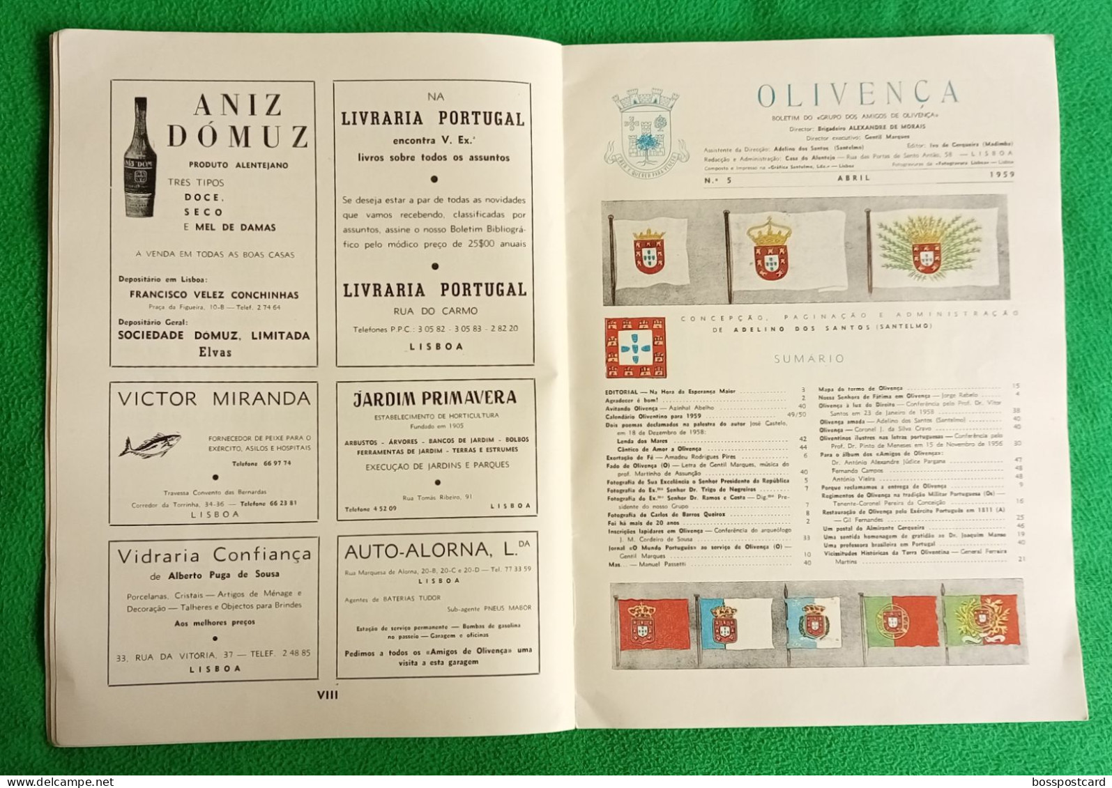 República Portuguesa - Monarquia - Olivença - Número Especial De 1959 - Lisboa - España - Portugal - Sonstige & Ohne Zuordnung
