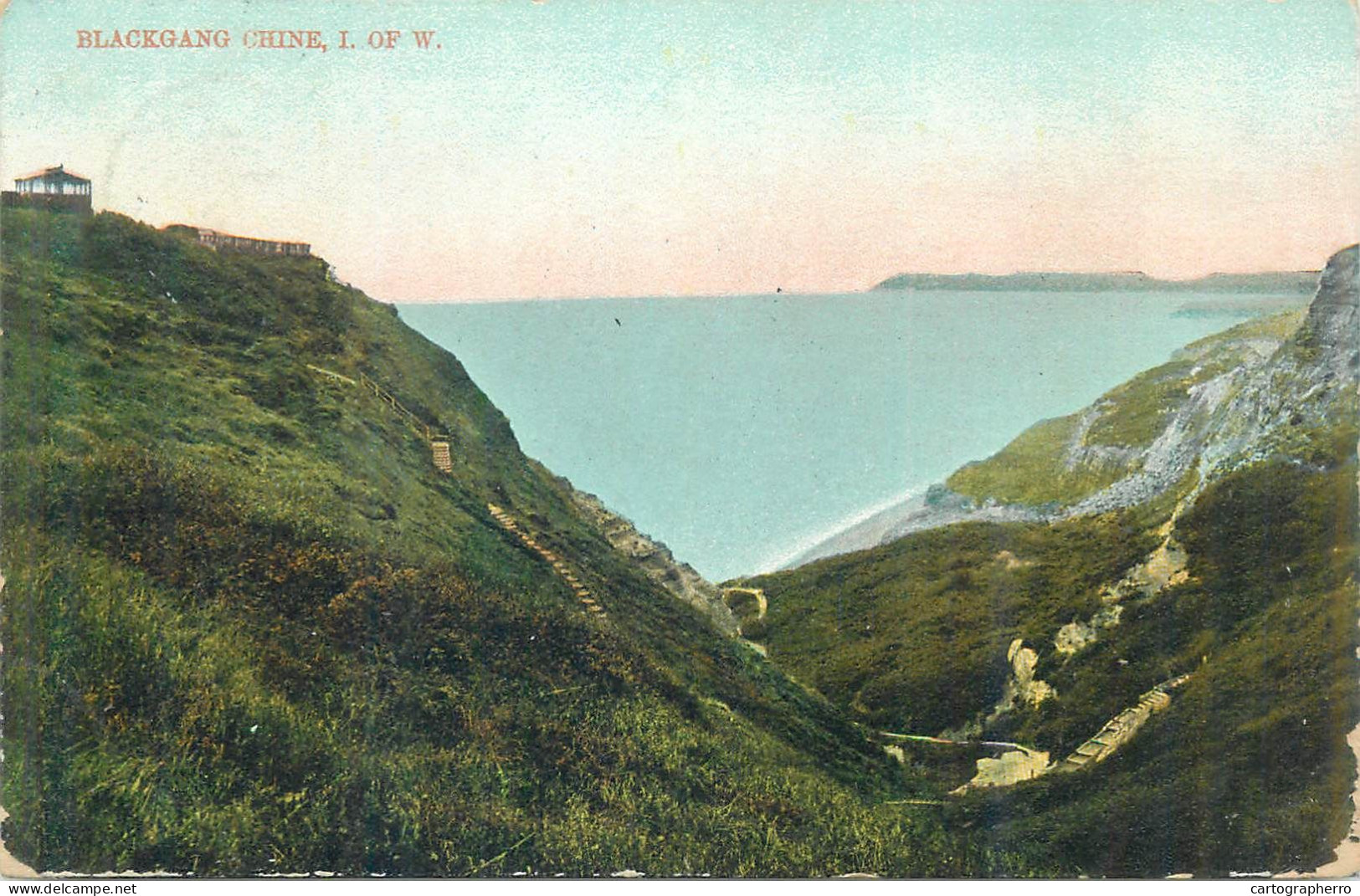 Postcard Uk England Blackgang Chine - Ventnor