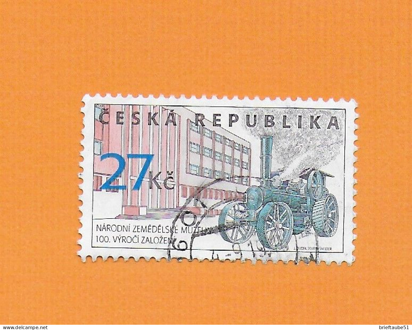 CZECH REPUBLIC 2018  Gestempelt°Used  MiNr. 996  "TECHNIK: Premysl-Lokomotive" - Used Stamps