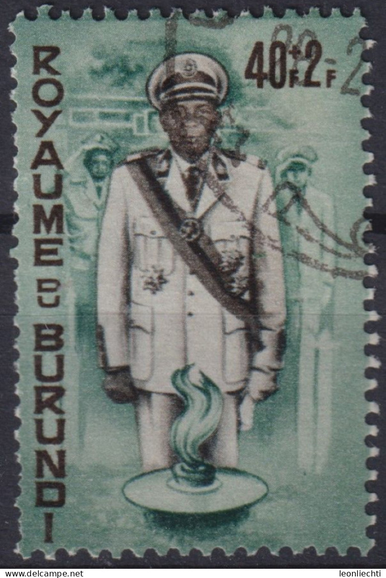 1966 Burundi, Mi:BI 214A, Sn:BI B26, Yt:BI 171, King Mwambutsa IV - Used Stamps