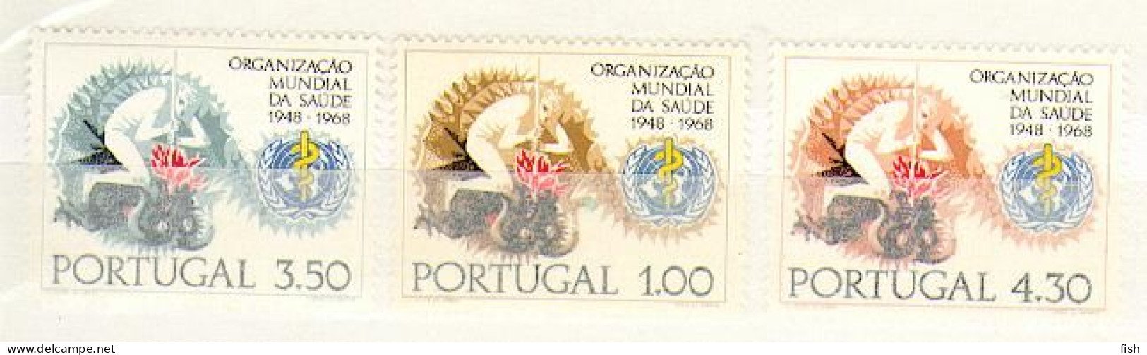Portugal ** & WHO, World Health Organization 1948-1968 (1028) - OMS