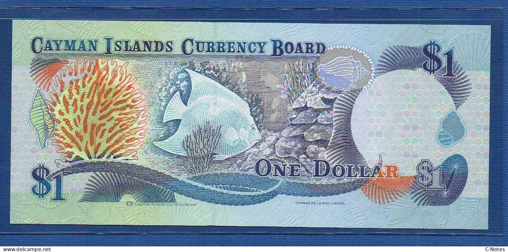 CAYMAN ISLANDS - P.16a –  1 Dollar 1996 UNC, S/n B/1 002826 - Islas Caimán