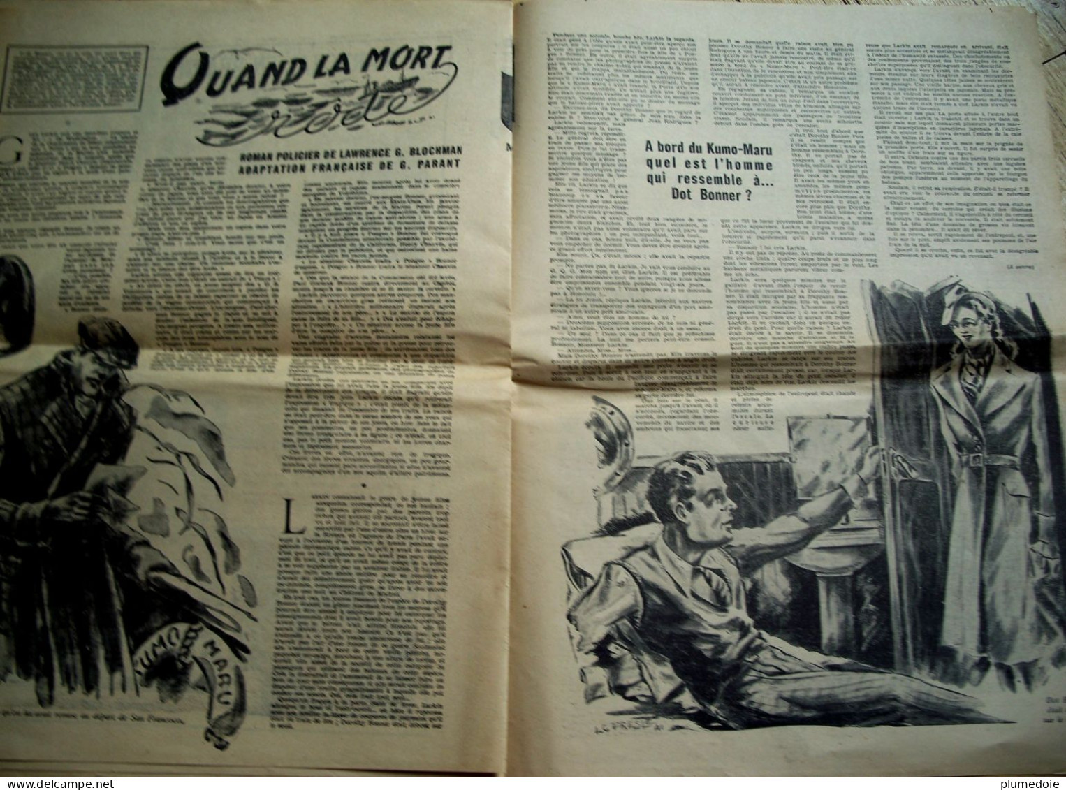 DIMANCHE ILLUSTRE . 4 MAI 1941. WW2 . LES ALLEMANDS A L ENTREE DES DARDANELLES E.O journal hebdomadaire OLD NEWSPAPER