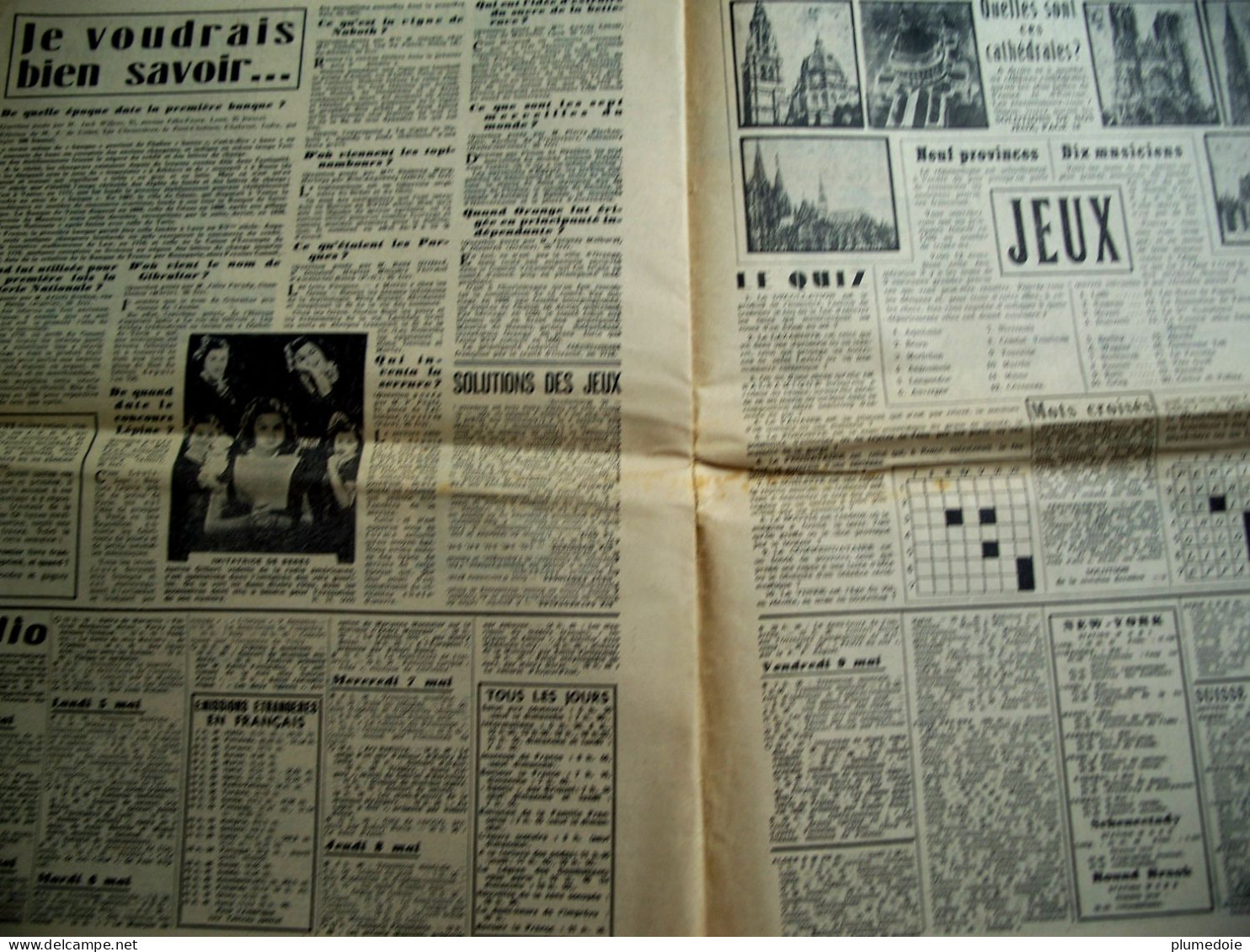 DIMANCHE ILLUSTRE . 4 MAI 1941. WW2 . LES ALLEMANDS A L ENTREE DES DARDANELLES E.O journal hebdomadaire OLD NEWSPAPER