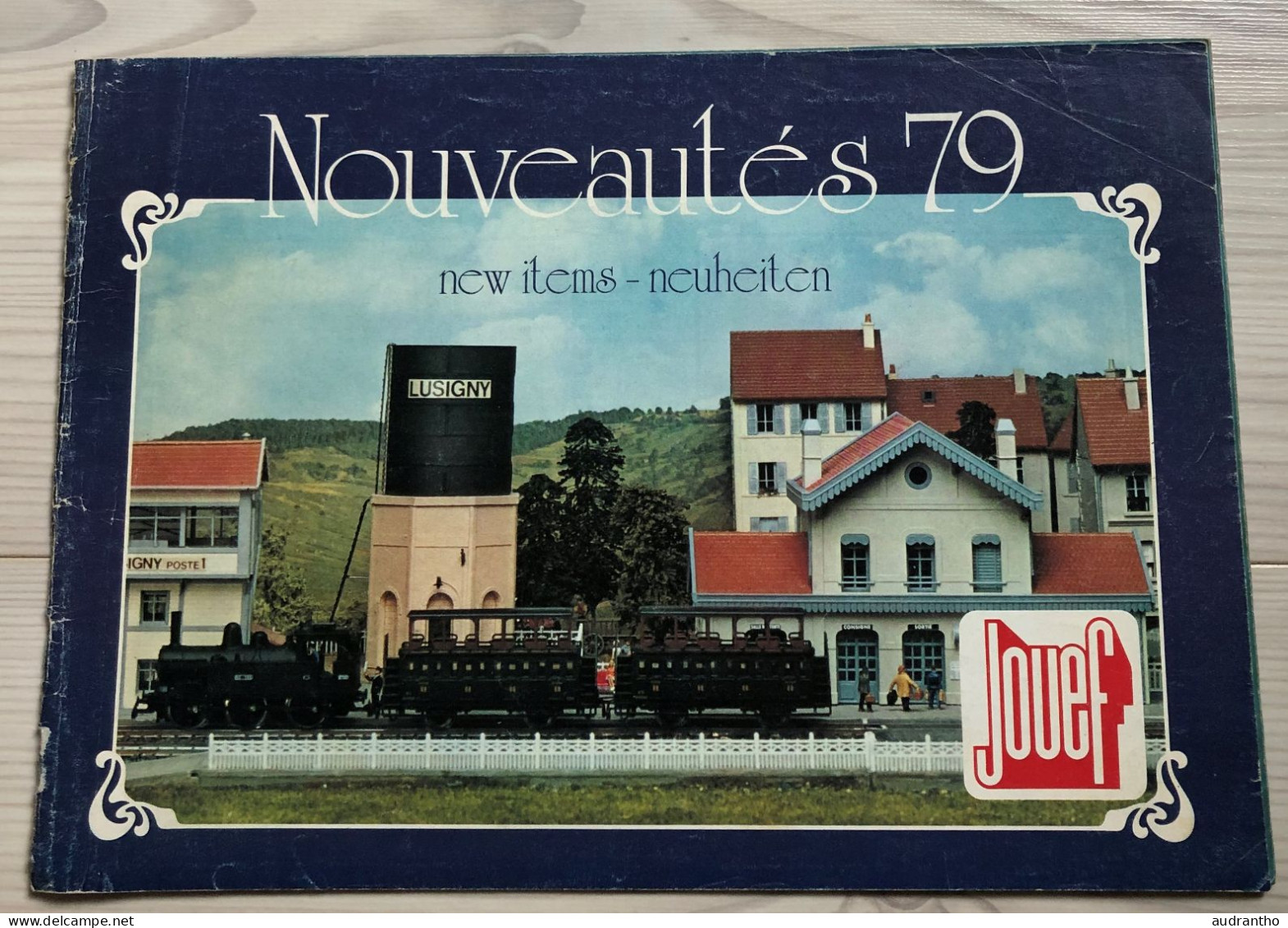 JOUEF Catalogue 1979 Locomotive Train HO 15 Pages En Français - Francese