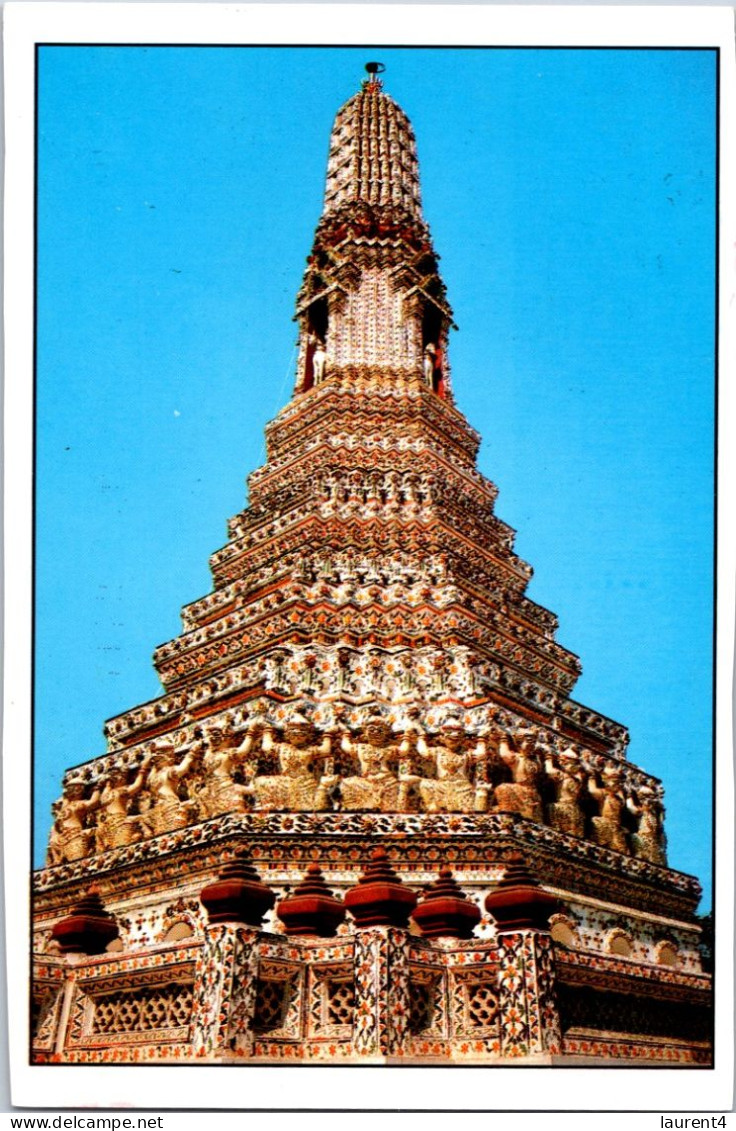 (3 Q 46) Lao (posted To France - 2001 ?) - Pagoda In Temple Of Dawn - Boeddhisme