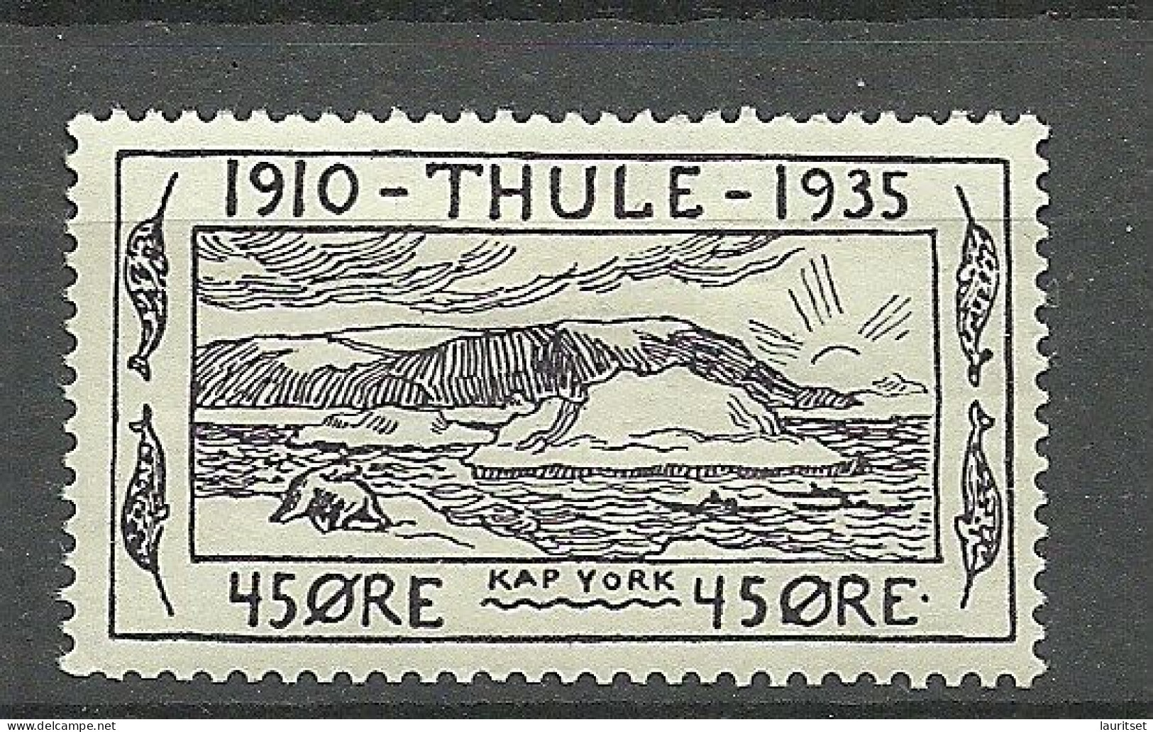 DENMARK THULE 1935/36 Michel 5 * - Thule