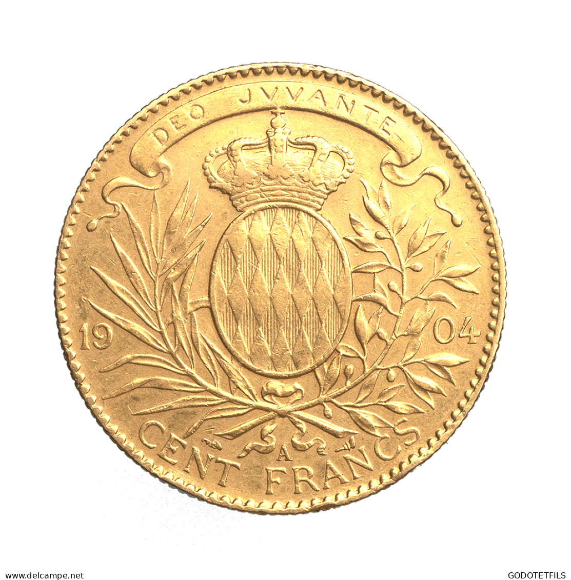 Monaco - 100 Francs Or 1904 Albert I Paris - 1819-1922 Honoré V, Charles III, Albert I