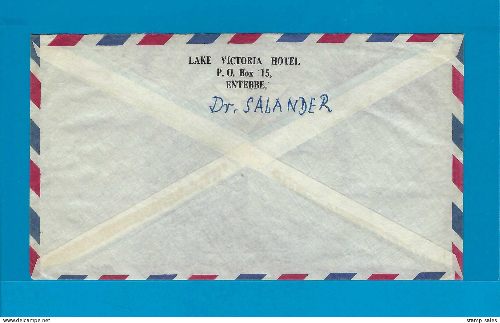 Rwanda N°1/N°8 Cover Kigali Naar Bremen (Duitsland) 04/03/1963 UNG - Cartas & Documentos