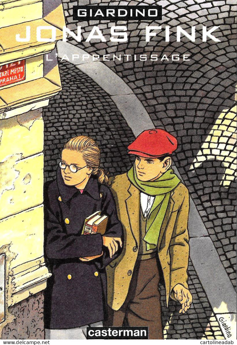 [MD7559] CPM - GIARDINO - JONAS FINK - L'APPERENTISSAGE - CASTERMAN - PERFETTA - Non Viaggiata - Bandes Dessinées