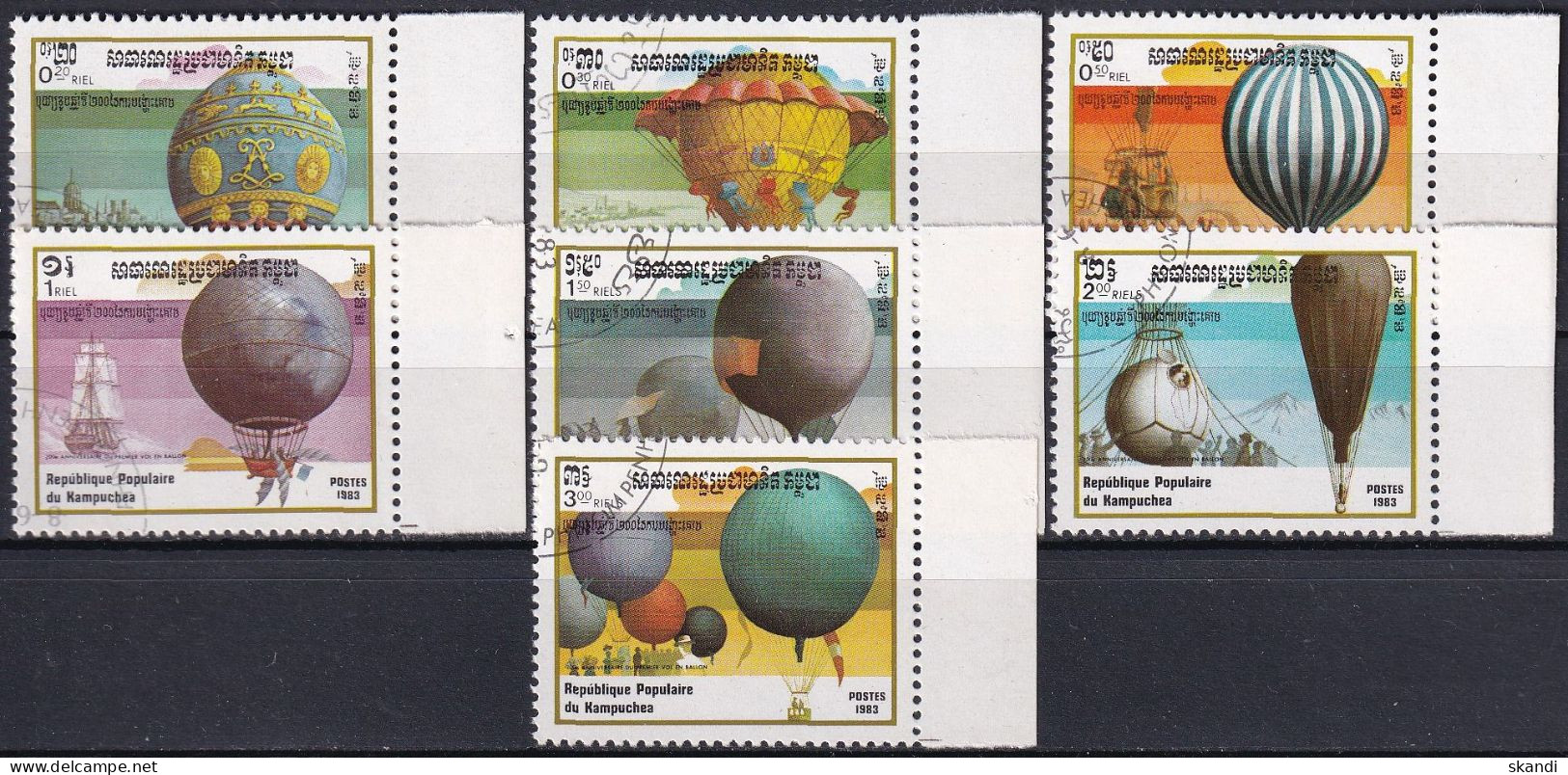 KAMPUCHEA 1983 Mi-Nr. 488/94 O Used - Aus Abo - Kampuchea