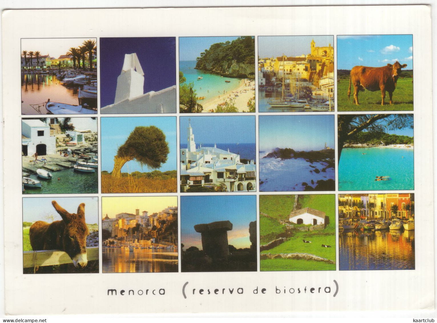 112. Menorca - (reserva De Biosfera) - (Espana/Spain) - (Size: 16 X 11.5 Cm) - Menorca