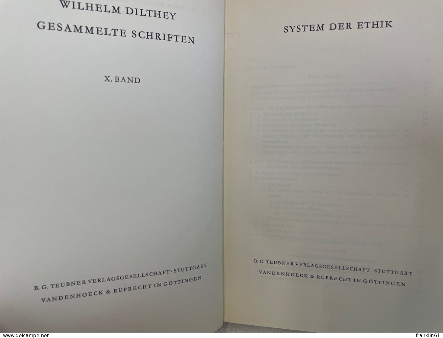 System Der Ethik. - Filosofía