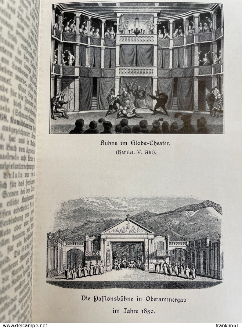 Das Goldene Buch Des Theaters. Eine Hauskunde Für Jedermann. - Théâtre & Danse