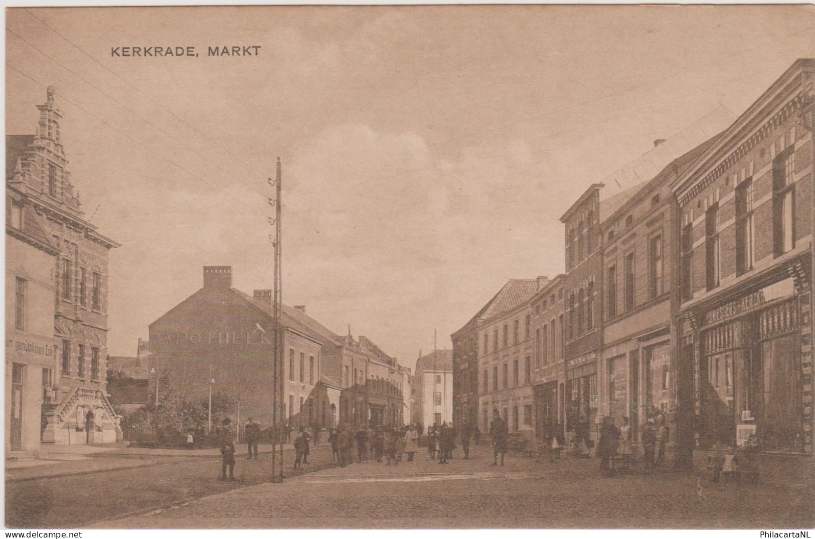 Kerkrade - Markt Met Veel Volk - Kerkrade