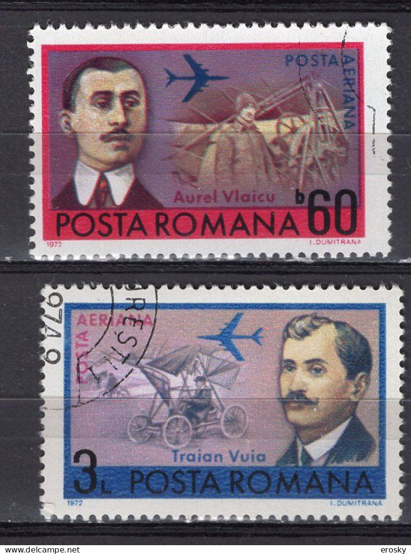 S2750 - ROMANIA ROUMANIE AERIENNE Yv N°234/35 - Gebraucht